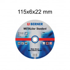 Berner METALline Standard tisztítókorong - 115 mm
