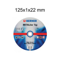 Berner METALline TOP vágókorong - 125 mm