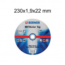 Berner METALline TOP vágókorong - 230 mm