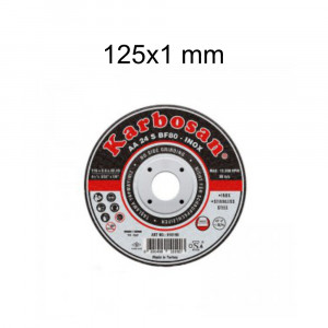 Karbosan INOX vágókorong - 125x1 mm
